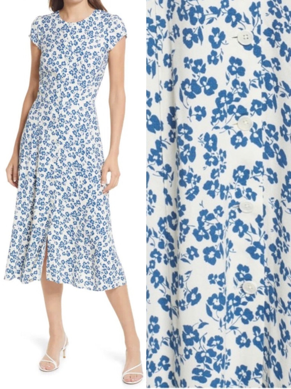 NEW Reformation Fauna Dress Milanesa 12